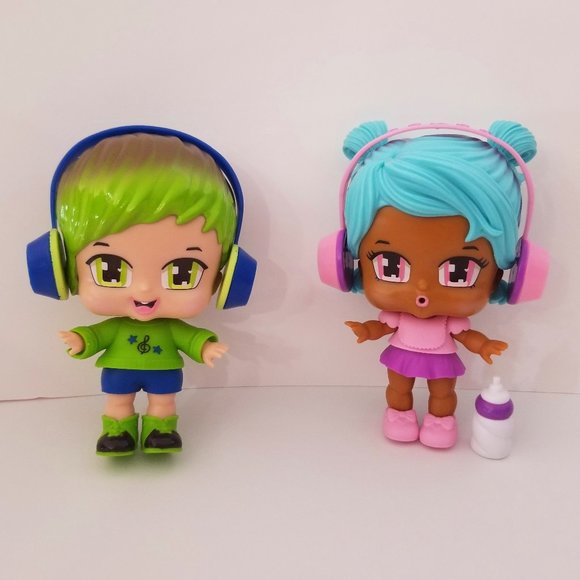 Boxy Babies Dolls Other - HOST PICK:  Boxy Babies Charlie & Addison Fashion Dolls, EUC to LIKE NEW